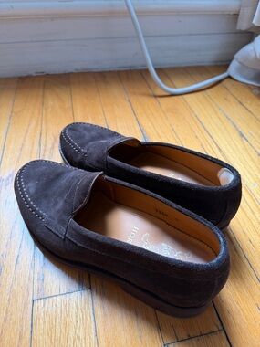 Horatio London Men’s Brown Suede Loafers - Classic Slip-On Dress Shoes